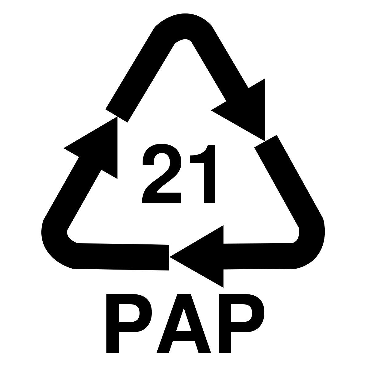Wussten Sie, dass unsere Produkte mit dem PAP 21-Symbol gekennzeichnet sind?