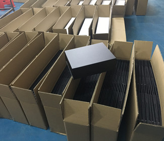 3 Container Faltbare Papierboxen, versandt ab Boxpackhub-Fabrik